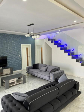 Contemporary villa with pool near lagoon